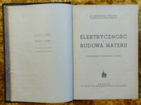 Miniatura okładki Piekara Arkadiusz Elektryczność i budowa materii.