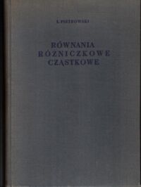 Miniatura okładki Pietrowski I. Równania różniczkowe zwyczajne.