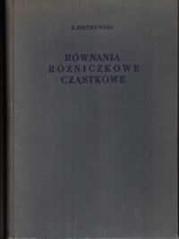 Zdjęcie nr 1 okładki Pietrowski I. Równania różniczkowe zwyczajne.