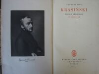 Miniatura okładki Pini Tadeusz  Krasiński. Życie i twórczość. Z 8 portretami.