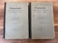 Miniatura okładki Podstawka Leon  Pamiętniki obejmujące okres 1863 do 1908. Poprzedzone wspomnieniami z lat dziecinnych. Część I-II.