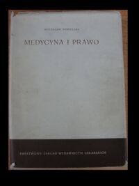 Miniatura okładki Popielski Bolesław Medycyna i prawo.