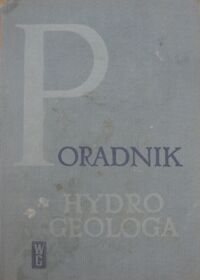 Zdjęcie nr 1 okładki  Poradnik hydrogeologa.