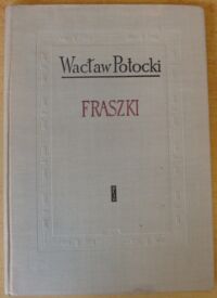 Miniatura okładki Potocki Wacław /ilustr. Berezowska Maja / Fraszki. Wybór.