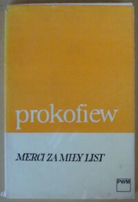 Miniatura okładki Prokofiew Sergiusz Merci za miły list.