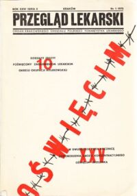 Zdjęcie nr 1 okładki  Przegląd lekarski. Rok XXVI. Seria II.Nr 1 1970.