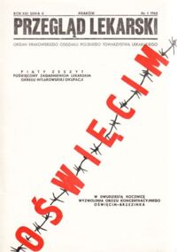 Zdjęcie nr 1 okładki  Przegląd lekarski.Rok XXI. Seria II.Nr 1 1965.