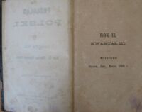 Zdjęcie nr 3 okładki  Przegląd Polski. Zeszyt VII-IX w 1 vol. Miesiąc styczeń,luty,marzec 1868.