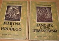 Miniatura okładki Przerwa-Tetmajer Kazimierz /ilustr. W.Skoczylas/ Legendy Tatr. T.I/II. T.I.Maryna z Hrubego. T.II.Janosik Nędza Litmanowski.