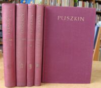 Zdjęcie nr 1 okładki Puszkin Aleksander Dzieła wybrane. Tom I-V. T.I. Wiersze. T.II. Poematy i baśnie. T.III. Eugeniusz Oniegin. T.IV. Utwory dramatyczne. T.V. Opowieści.