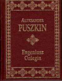 Miniatura okładki Puszkin Aleksander Eugeniusz Oniegin. /Ex Libris/