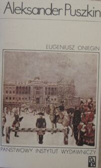 Miniatura okładki Puszkin Aleksander Eugeniusz Oniegin. /Koliber/