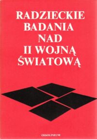 Miniatura okładki  Radzieckie badania nad II wojną światową.