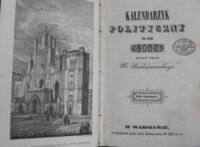 Zdjęcie nr 2 okładki Radziszewski Fr. /wyd./ Kalendarzyk polityczny na rok 1845. Rok trzynasty.