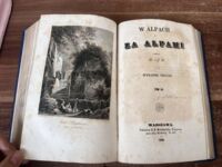 Zdjęcie nr 3 okładki Rautenstrauchowa Łucja  W Alpach i za Alpami. T. I-III. 3 tomy współoprawne w 1 wol., każdy z osobną stroną tytułową.