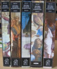 Zdjęcie nr 1 okładki Reale Giovanni Historia filozofii starożytnej. T.I-V.