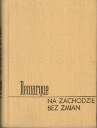 Miniatura okładki Remarque Erich Maria Na Zachodzie bez zmian.