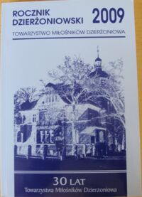 Zdjęcie nr 1 okładki  Rocznik Dzierżoniowski 2009. Tom 19.