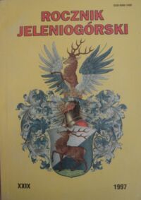 Zdjęcie nr 1 okładki  Rocznik Jeleniogórski. Tom XXIX. 1997.