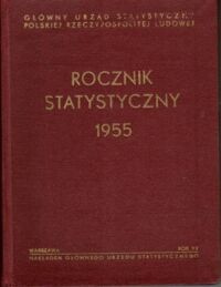 Miniatura okładki  Rocznik statystyczny 1955.