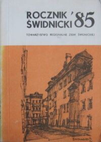 Zdjęcie nr 1 okładki  Rocznik Świdnicki 1985. 