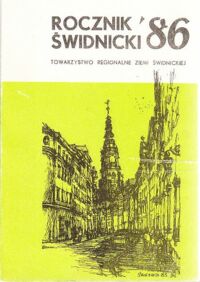 Miniatura okładki  Rocznik Świdnicki 1986.