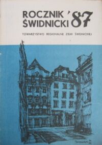 Miniatura okładki  Rocznik Świdnicki 1987.