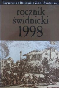 Miniatura okładki  Rocznik świdnicki 1998. Tom 26.