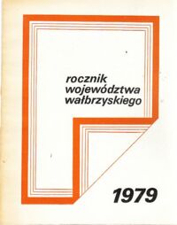 Miniatura okładki  Rocznik województwa wałbrzyskiego 1979. 