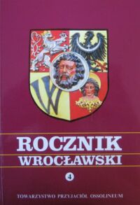 Miniatura okładki  Rocznik wrocławski 4.
