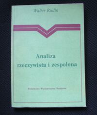 Miniatura okładki Rudin Walter Analiza rzeczywista i zespolona.