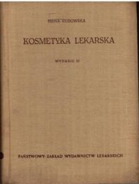 Miniatura okładki Rudowska Irena Kosmetyka lekarska.