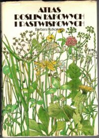 Zdjęcie nr 1 okładki Rutkowska Barbara Atlas roślin łąkowych i pastwiskowych. (160 gatunków). Tablice barwne wykonała z natury Hanna Rembertowicz-Szymborska.