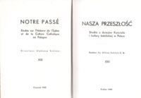 Miniatura okładki Schletz Alfons C.M. ks. /red./ Nasza przeszłość XXI. Studia z dziejów Kościoła i kultury katolickiej w Polsce.