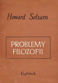 Miniatura okładki Selsam Howard Problemy filozofii.