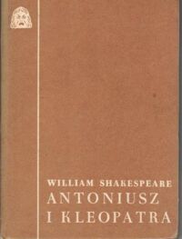 Miniatura okładki Shakespeare William Antoniusz i Kleopatra.