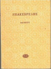 Miniatura okładki Shakespeare William Sonety. /Biblioteka Poetów/