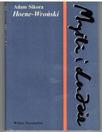 Zdjęcie nr 1 okładki Sikora Adam Hoene-Wroński. /Myśli i ludzie/