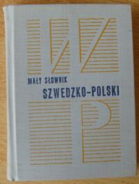 Zdjęcie nr 1 okładki Sikorski Lech Mały słownik szwedzko-polski.