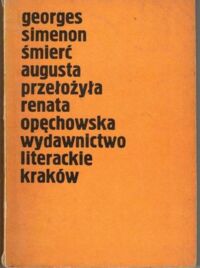 Miniatura okładki Simenon George	 Śmierć Augusta.