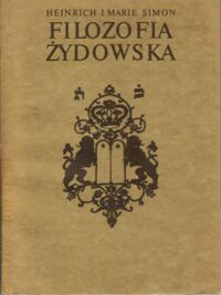 Miniatura okładki Simon Heinrich i Marie Filozofia żydowska.