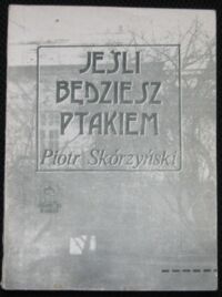 Miniatura okładki Skórzyński Piotr Jeśli będziesz ptakiem.