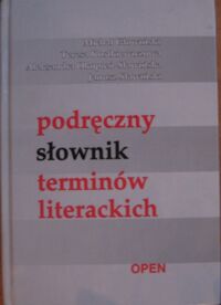Miniatura okładki Sławiński Janusz /red./ Podręczny słownik terminów literackich.