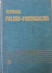 Miniatura okładki Śliwiński Antoni, Tyszkiewicz-Śliwińska Leokadia Słownik polsko-portugalski. 