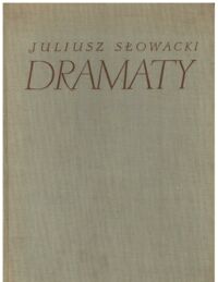 Miniatura okładki Słowacki Juliusz /ilustr. J.M. Szancer/ Dramaty.