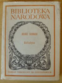 Zdjęcie nr 1 okładki Słowacki Juliusz /oprac. M. Inglot/ Balladyna. /Seria I. Nr 51/