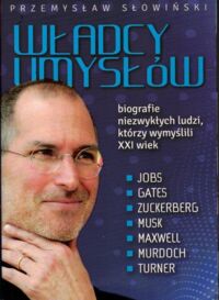 Miniatura okładki Słowiński Przemysław Władcy umysłów.