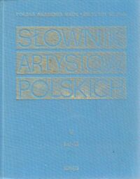 Miniatura okładki  Słownik artystów polskich i obcych w Polsce działających ( Zmarłych przed 1966 r. ) Malarze Rzeźbiarze Graficy. Tom V Le-M. Uzupełnienia i sprostowania do tomów I-IV.