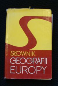 Miniatura okładki  Słownik geografii Europy.