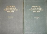 Miniatura okładki  Słownik geografii turystycznej Polski. T.I/II.